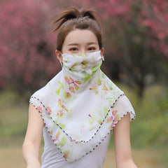 Sunscreen mask scarves