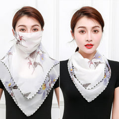 Mask sunscreen scarf