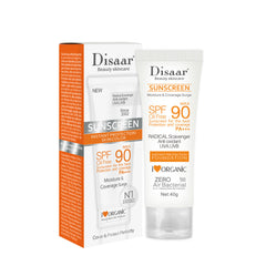 Dissar sunscreen brightens skin tone