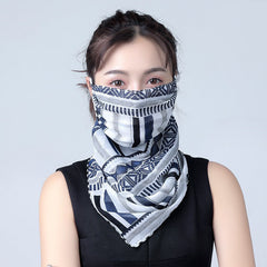 Mask sunscreen scarf