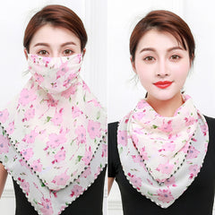 Mask sunscreen scarf