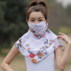 Sunscreen mask scarves