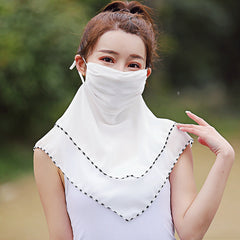 Sunscreen mask scarves