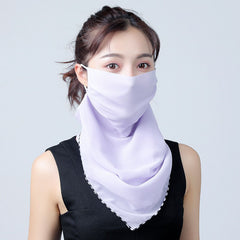 Mask sunscreen scarf