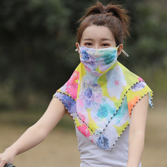 Sunscreen mask scarves