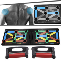 Multifunctional push up board