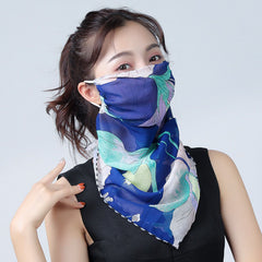 Mask sunscreen scarf