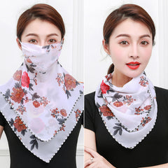 Mask sunscreen scarf