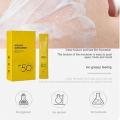 Sunscreen Face UV Protection Isolation Summer Male And Female Students Military Training Sunscreen Lotion