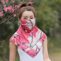 Sunscreen mask scarves