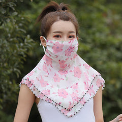 Sunscreen mask scarves