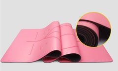 Rubber yoga mat