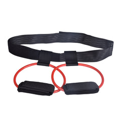 Fitness Women Body Butt Band Resistance Bands Adjustable Waist Belt Pedal Exerciser