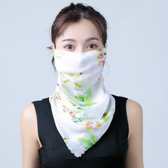 Mask sunscreen scarf