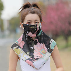 Sunscreen mask scarves