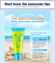 Sunscreen Cream Protetor Facial Cream Sunscreen Clear Moisturizing Lotion